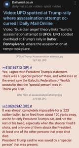 UFO Fren saved Trump