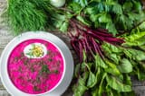 Zupa botwinkowa - beet green soup