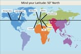 50th parallel north