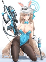 asuna bunny maga rifle grenade