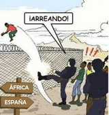 NIGGERS OUT OF SPAIN