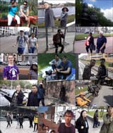 NetherlandsCCTV - Collage of many different images of people in various poses