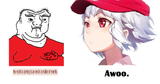 The Chad Wolfgirl vs virgin brit doomer