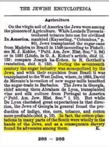 Jewish Cotton Industry Monopoly