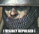 Visibly Repulsed