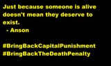 bring back capital punishment