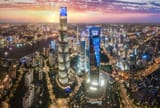 shanghai-skyline-at-sunset