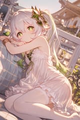 Nahida-CuteWhiteDress