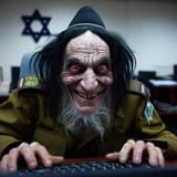 jew antisemitic cartoon
