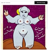 Allah with manboobs