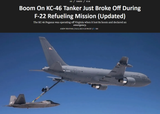 KC-46 lost boon during F-22 refuelling training