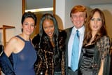 Trump Melania Naomi Campbell Ghislaine Maxwell
