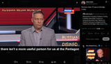 Russian state TV about Elbridge Colby 13-07-2025 in Russia, Professor Dmitry Evstafiev described Trump as a severely wounded hog. Vladimir Solovyov