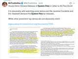 Epstein Dems Want Files