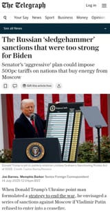 Sledgehammer sanctions 