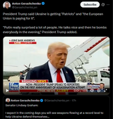 President Trump said Ukraine is getting &#039;Patriots&#039; and &#039;the European Union is paying for it&#039;. 14-07-2025 &#039;Putin really surprised a lot of people. He talks nice&#039; HD