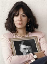 ghislane_maxwell_hugging_a_portrait_of_adolf_hitler