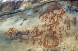 Bhimbetka_war_scene-1