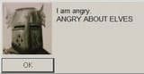 angry about elves
