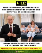 Russian litter of kids