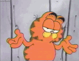 garfiel shrug
