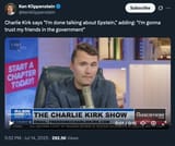Screenshot 2025-07-14 at 11-37-50 (1) Ken Klippenstein on X Charlie Kirk says I&#039;m done talking about Epstein adding I&#039;m gonna trust my friends in the government https __t.co_YWL2GqeioO _ X