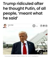 trump fell for it