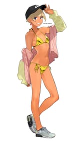 shinjin-chan_(douki-chan)_ganbare_douki-chan+nike_(company)_drawn_by_yomu_(sgt_epper)268b6013564a4b46458838e7aa5d9e9a
