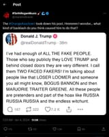 Trump Truth Social Post X 010424