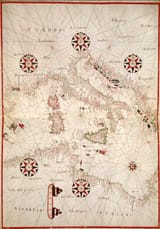 portolan-chart-Italy-Mediterranean-Sea-Washington-DC (1)