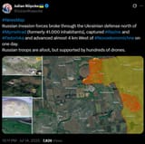 jihadi julian Razine and Fedorivka liberated