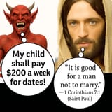 El Diablo vs. Jesucristo_ Contrastes