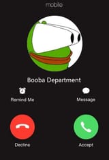 booba calling pepe