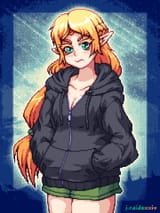 long eared hoodie thief