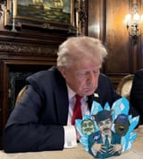trump puts the groypers in the crystals