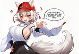 AI Awoo mocks a gay retard