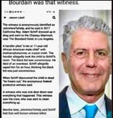 Anthony Bourdain Was That Witness.