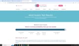 my autism test score