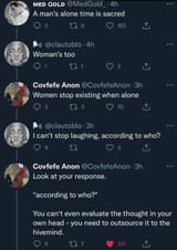 women don&#039;t exist when alone