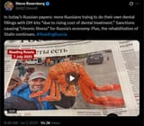 BBCSteveR 07-07-2025 In today’s Russian papers, more Russians trying to do their own dental fillings with DIY kits &#039;due to rising cost&#039;, Sanctions, Stalin HD