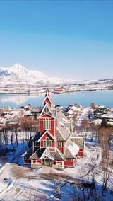 Buksnes Kirke, Vestvågøy, Nordland, Norway