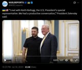 I met with Keith Kellogg, the U.S. President’s special representative. We had a productive conversation,&#039; President Zelensky said. 14-07-2025 HD