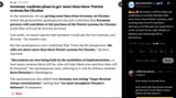 Germany confirms talks are underway to provide Ukraine with more than three Patriot systems, with funding help from EU partners. 14-07-2025