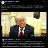 I go home and tell the first Lady, I spoke to Vladimir (Putin) today and we had a wonderful conversation. She said, &#039;Oh really, Another city was just hit&#039; 14-07-2025 HD