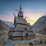 Norwegian Church - Borgund Stavkirke, Norway