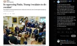 Trump considered sending Tomahawk missiles to Ukraine last month, but for now, they’re off the list, The Washington Post reports. 15-07-2025