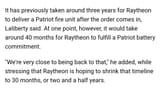 Patriot production 