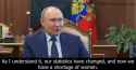 Putin pointed out that there is a shortage of women in Russia. 14-07-2025 It looks like hes solving the problem by drastically decreasing the number HD_thumb.jpg