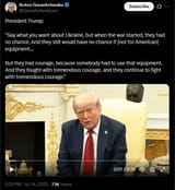 President Trump 14-07-2025 &#039;Say what you want about Ukraine, but when the war started, they had no chance. And they still would have no chance if&#039; HD