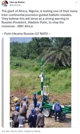 African intercontinental precision guided missiles
